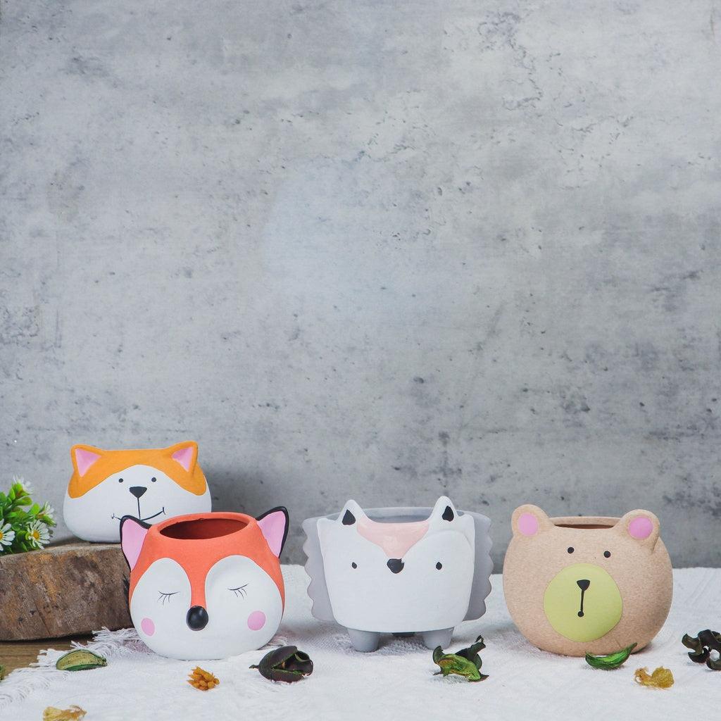 Adorable Animal Plant Pots