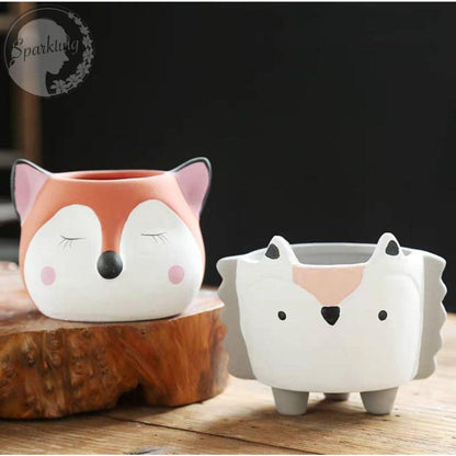 Adorable Animal Plant Pots