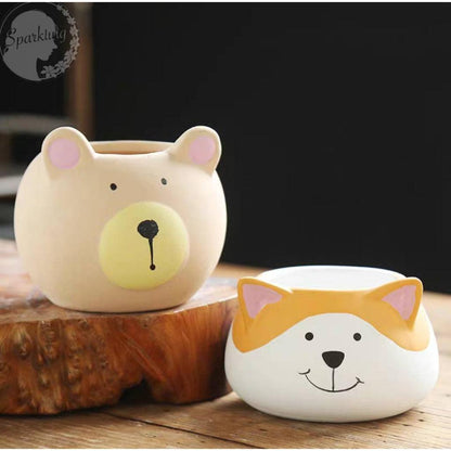 Adorable Animal Plant Pots