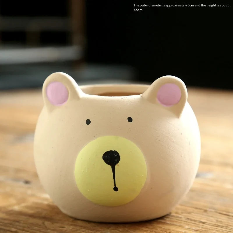 Adorable Animal Plant Pots