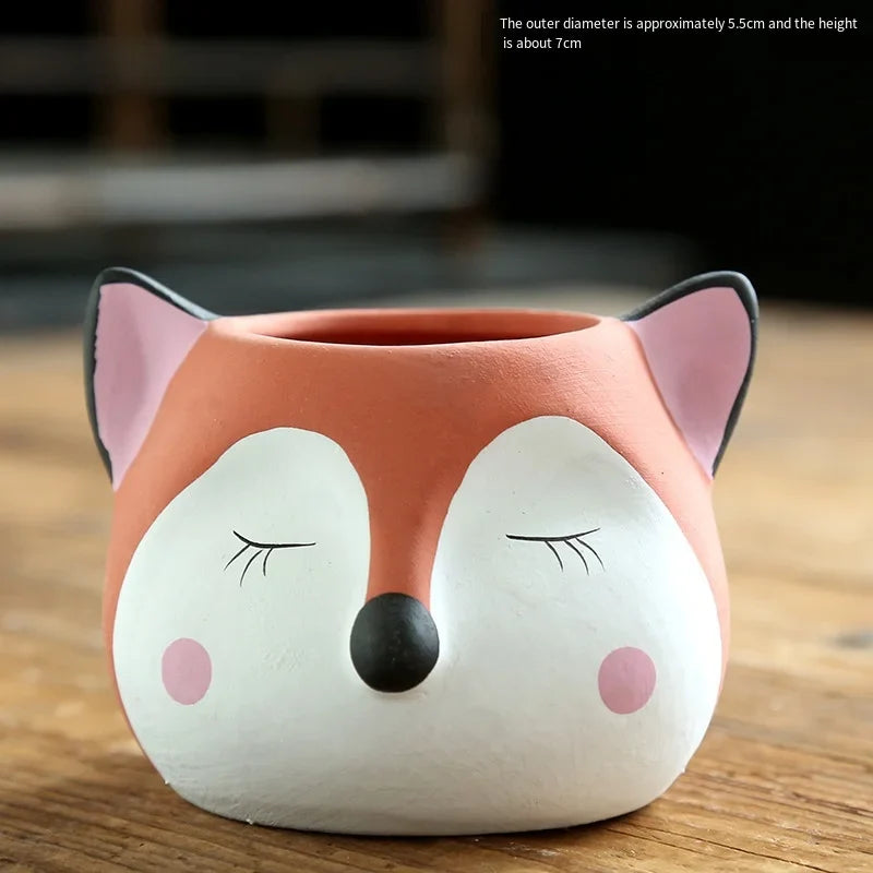 Adorable Animal Plant Pots